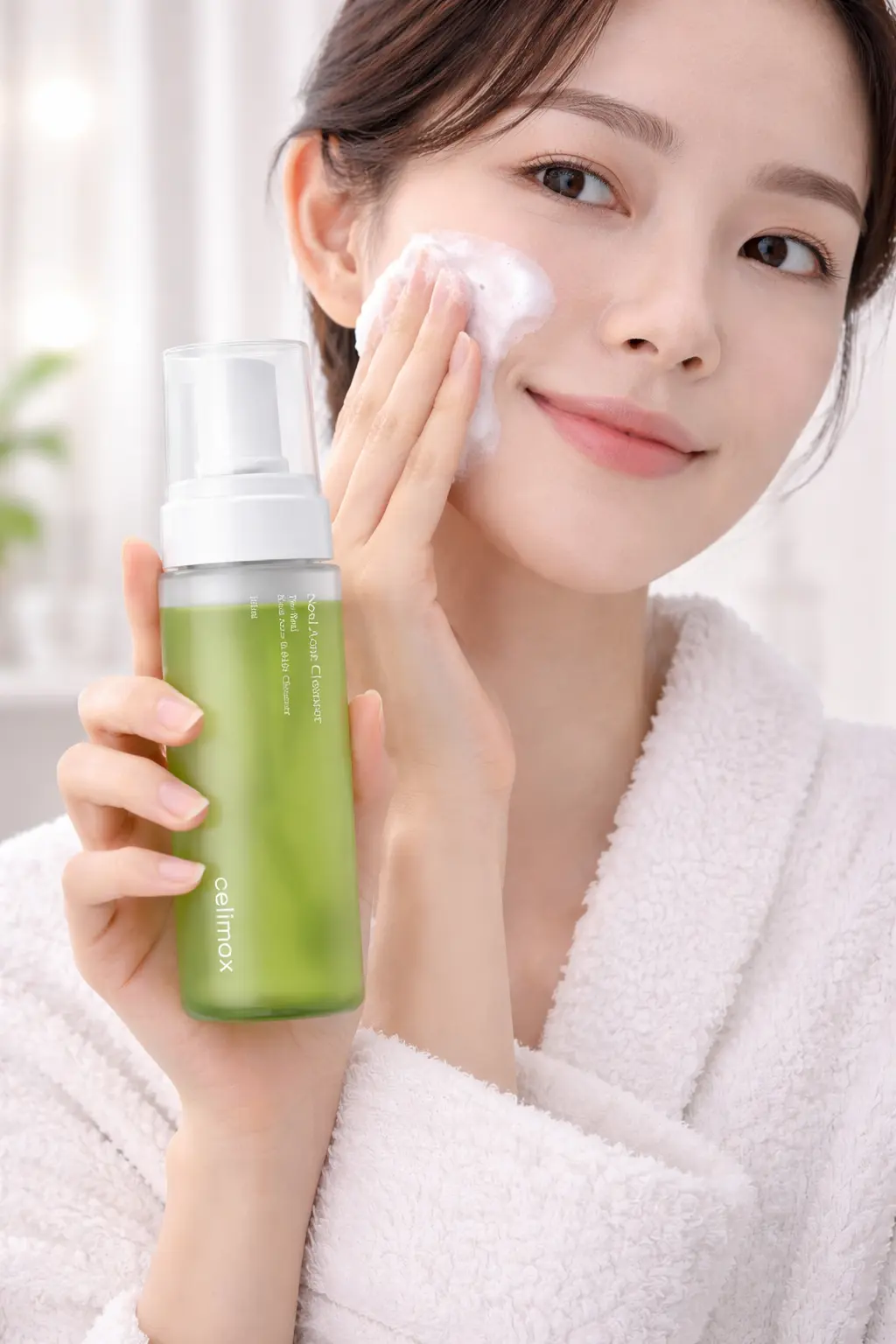 Limpador Facial Celimax The Real Noni Acne Bubble Clean 155ML
